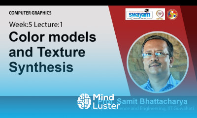 Lec 17 Color models and texture synthesis