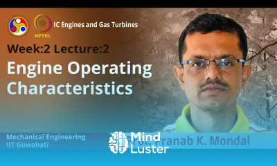 Lec 4 Engine operating characteristics