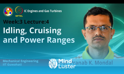 Lec 11 Idling cruising and power ranges