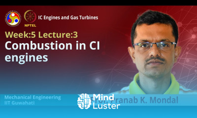 Lec 21 Combustion in CI engines