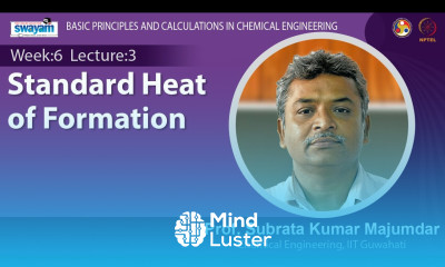 Lec 19 Standard Heat of Formation