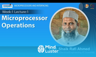 Lec 1 Microprocessor Operations