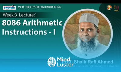 Lec 7 8086 Arithmetic Instructions I