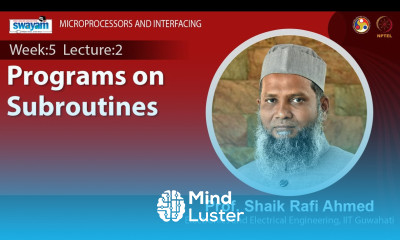 Lec 14 Programs on Subroutines