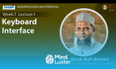 Lec 19 Keyboard Interface