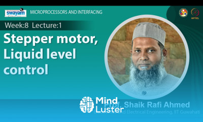 Lec 22 Stepper motor Liquid level control