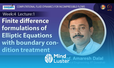 Lec 10 Finite difference formulations of Elliptic Equations with boundary condition treatment