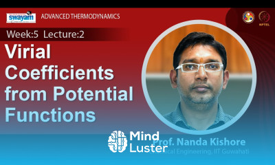 Lec 12 Virial Coefficients from Potential Functions