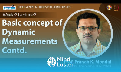 Lec 4 Basic concept of dynamic measurements Contd