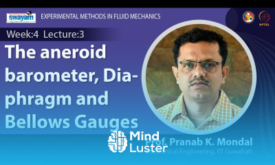 Lec 11 The aneroid barometer Diaphragm and Bellows Gauges