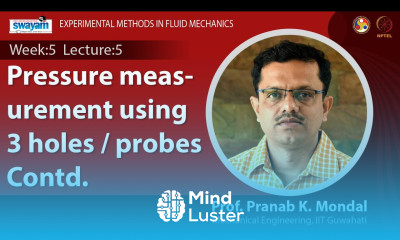 Lec 16 Pressure measurement using 3 holes probes Contd
