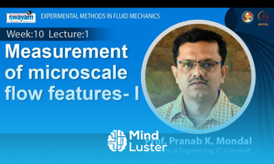 Lec 36 Measurement of microscale flow features I