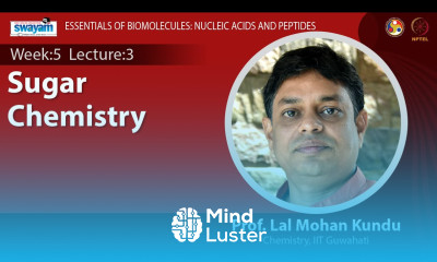 Lec 16 Sugar Chemistry