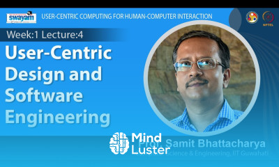 Lec 4 User Centric Design and Software Engineering
