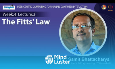 Lec 16 The Fitts Law