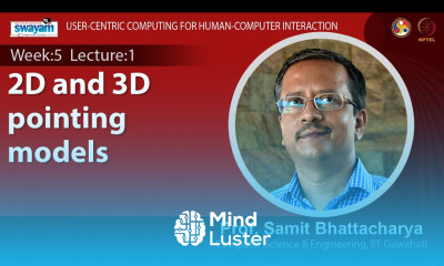 Lec 18 2D and 3D pointing models