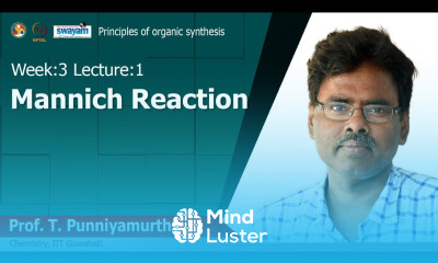 Lec 5 Mannich reaction