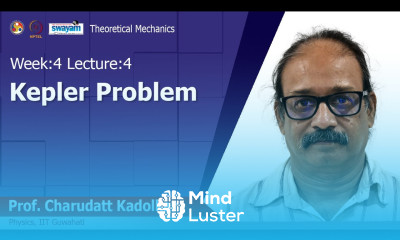 Lec 15 Kepler Problem