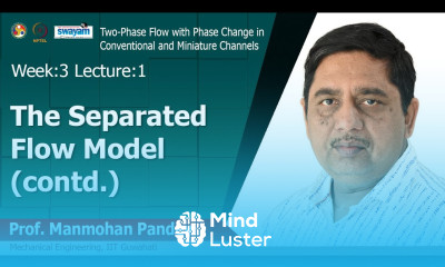 Lec 5 The Separated Flow Model contd