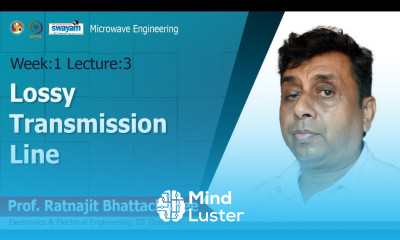 Lec 3 Lossy Transmission Line