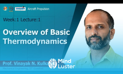 Lec 1 Overview of Basic Thermodynamics