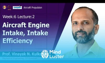 Lec 18 Aircraft Engine Intake Intake Efficiency