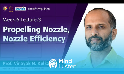 Lec 19 Propelling Nozzle Nozzle Efficiency
