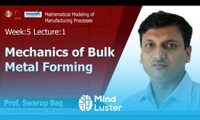 Lec 14 Mechanics of bulk metal forming