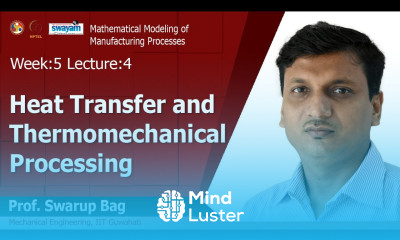 Lec 17 Heat transfer and thermomechanical processing