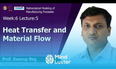 Lec 22 Heat transfer and material flow