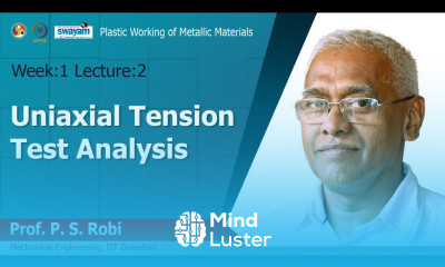 Lec 2 Uniaxial Tension Test Analysis