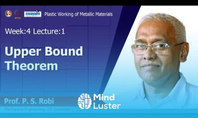 Lec 11 Upper Bound Theorem