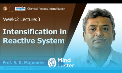 Lec 06 Intensification in Reactive system
