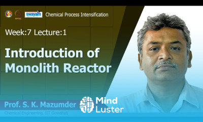 Lec 19 Introduction of Monolith Reactor