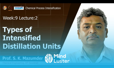 Lec 27 Types of Intensified Distillation Units