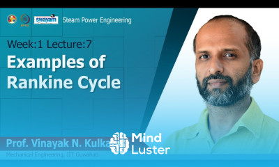 Lec 7 Examples of Rankine cycle