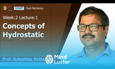 Lec 4 Concepts of Hydrostatic