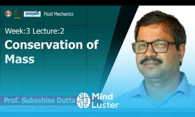 Lec 8 Conservation of Mass