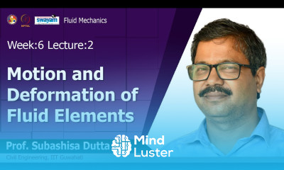 Lec 17 Motion and deformation of fluid elements