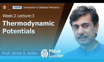 Lec 6 Thermodynamic potentials