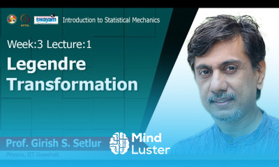 Lec 7 Legendre transformation