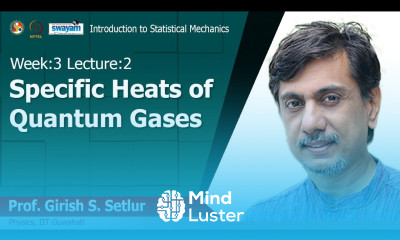 Lec 8 Specific heats of quantum gases