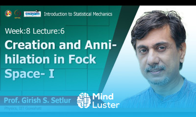 Lec 28 Creation and Annihilation in Fock Space I