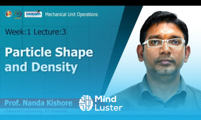 Lec 03 Particle Shape and Density