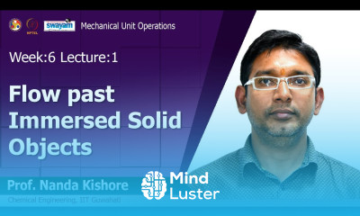 Lec 17 Flow past Immersed Solid Objects