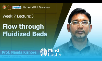 Lec 23 Flow through Fluidized Beds 1
