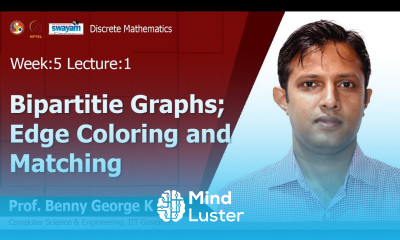 Lec 14 Bipartitie Graphs Edge Coloring and Matching