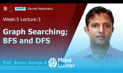 Lec 16 Graph Searching BFS and DFS
