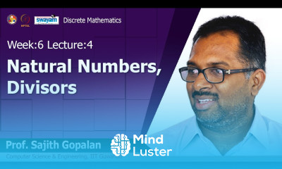 Lec 22 Natural numbers divisors