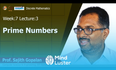 Lec 25 Prime numbers